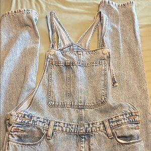 Old Navy Light Blue Denim Kids Overalls
